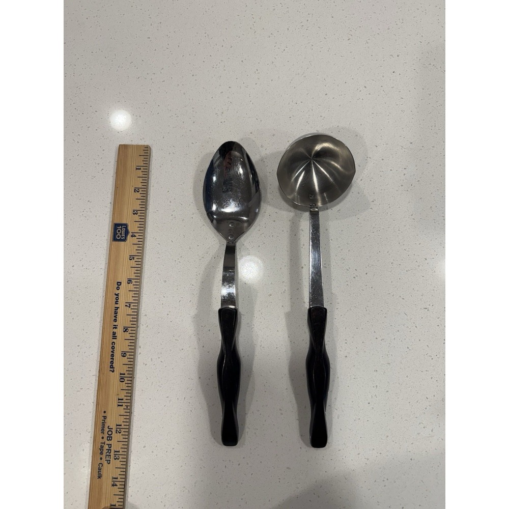 Cutco 17kd Serving Spoon & Ladle Dark Brown
